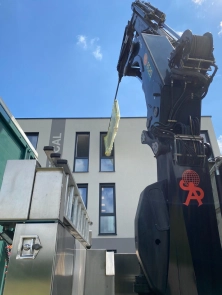 Machinetransport voor Motek Medical