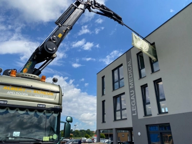 Machinetransport voor Motek Medical